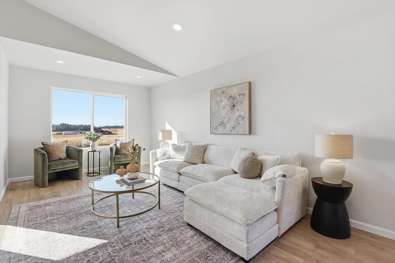 Another angle—same views stealing the show. Sofa looks it actually gets used.