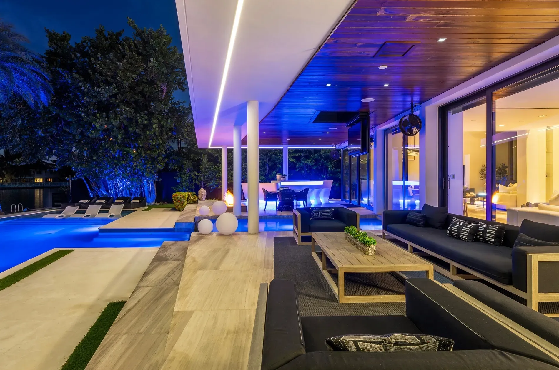 And finally, patio glow-up. I mean, it’s cool, maybe too staged?