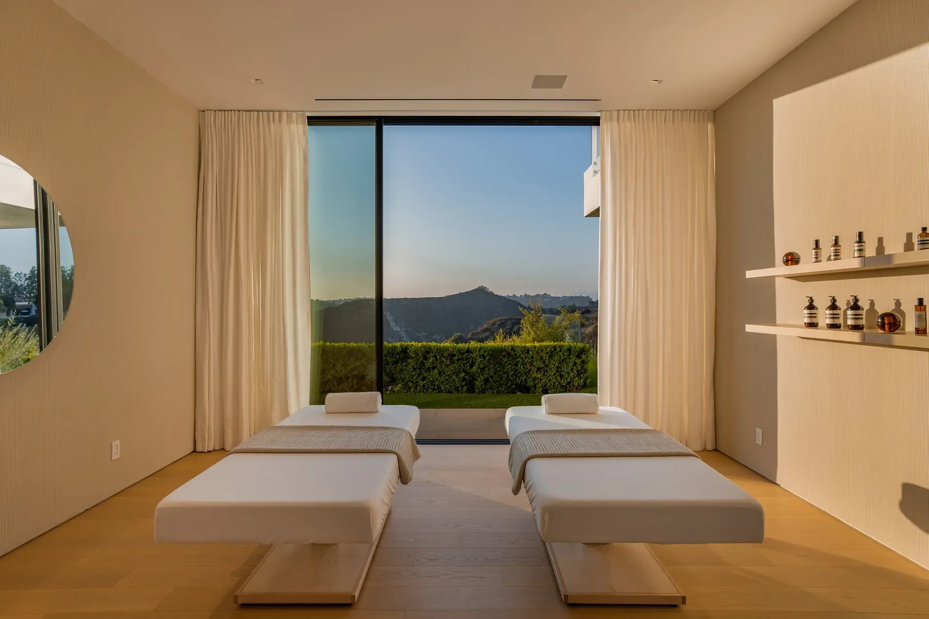 Two massage tables. Appointment for me and my stress, please.