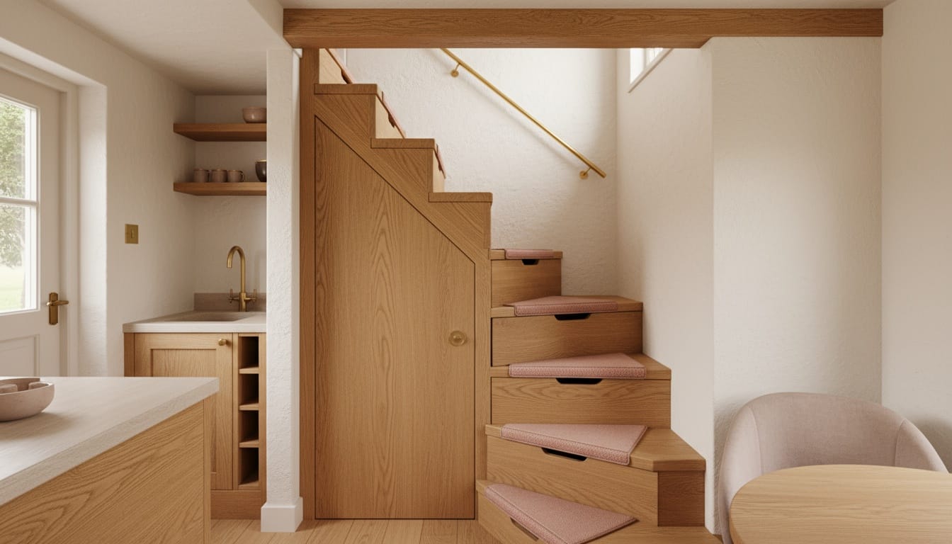 Stairs that hoard like a dragon.