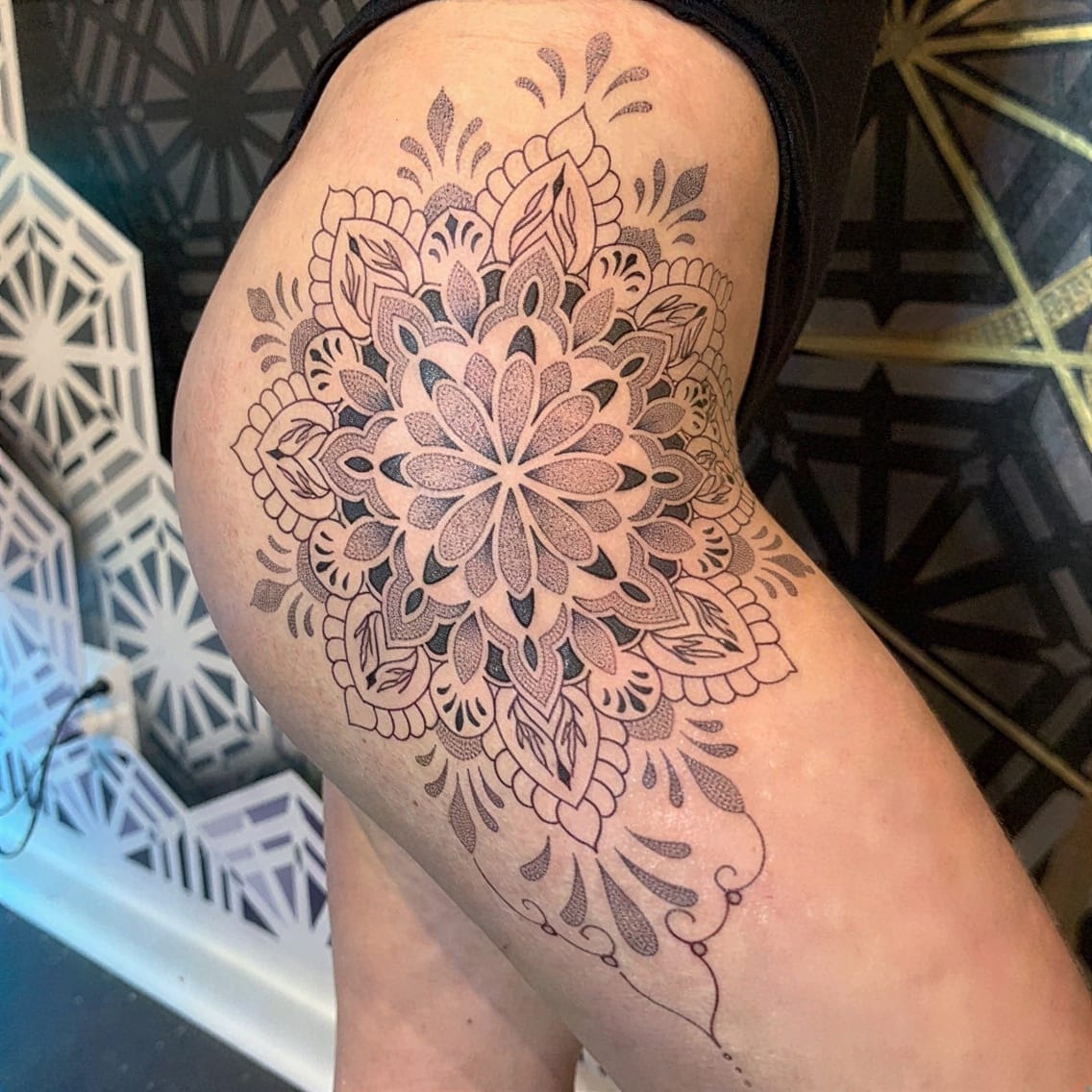 Hip hidden heart for that flirty peek