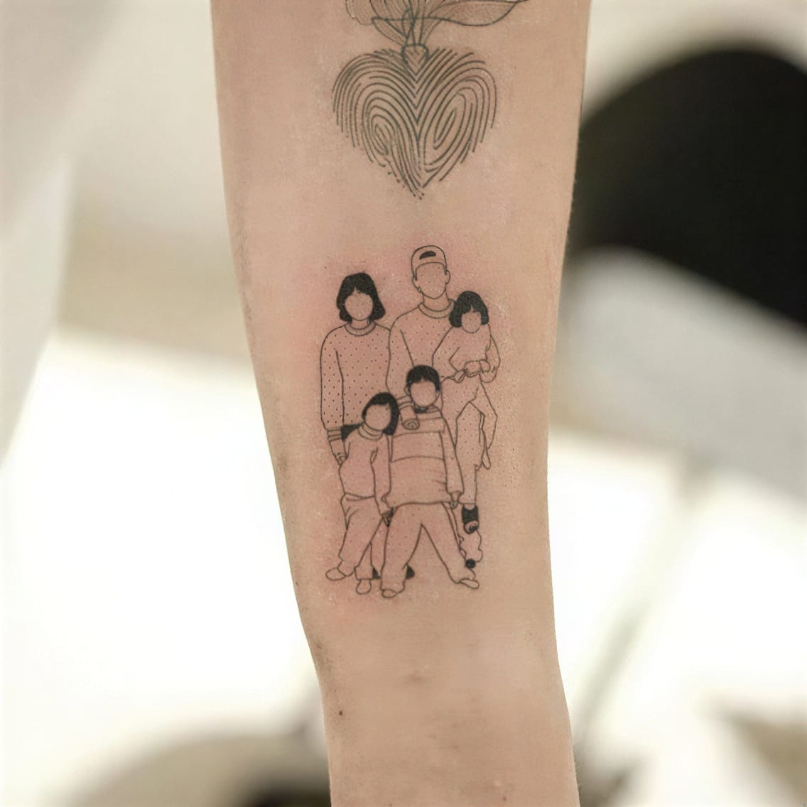 Minimalist portrait for the forever moment