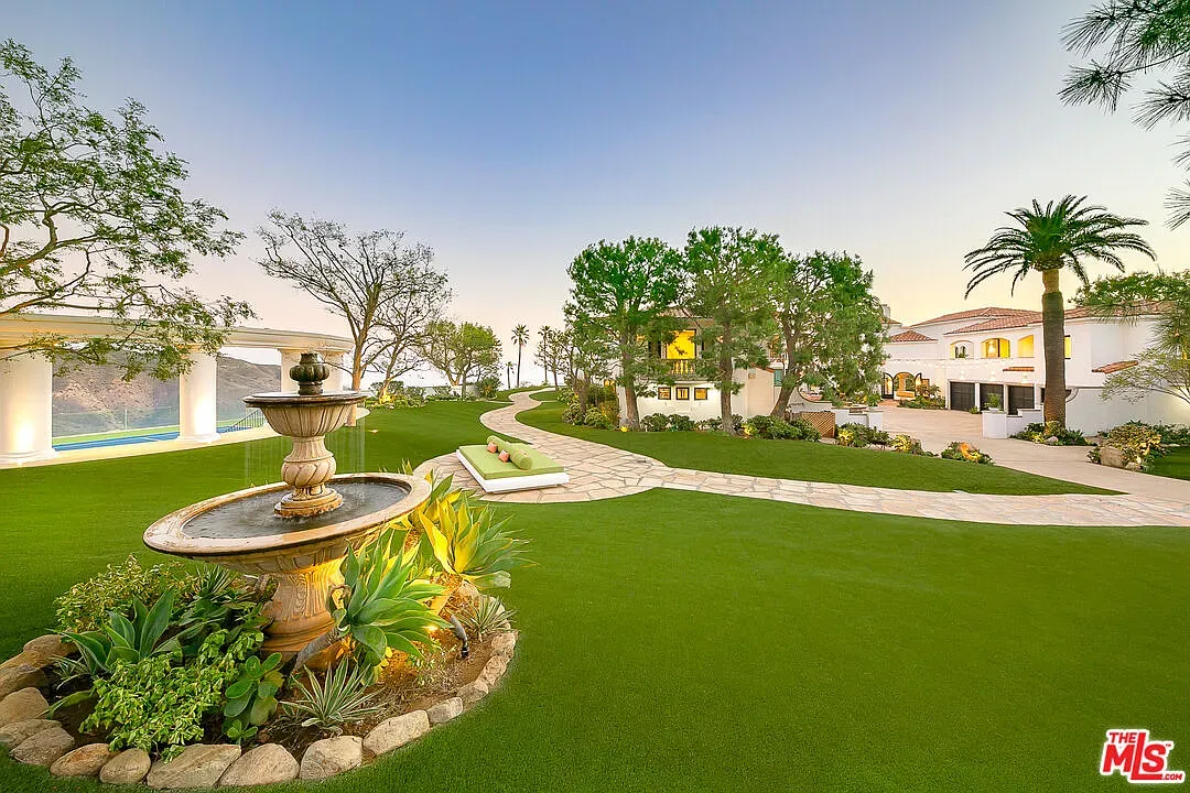 Artificial turf is flawless. Fountain center stage. Anyone know maintenance on this?