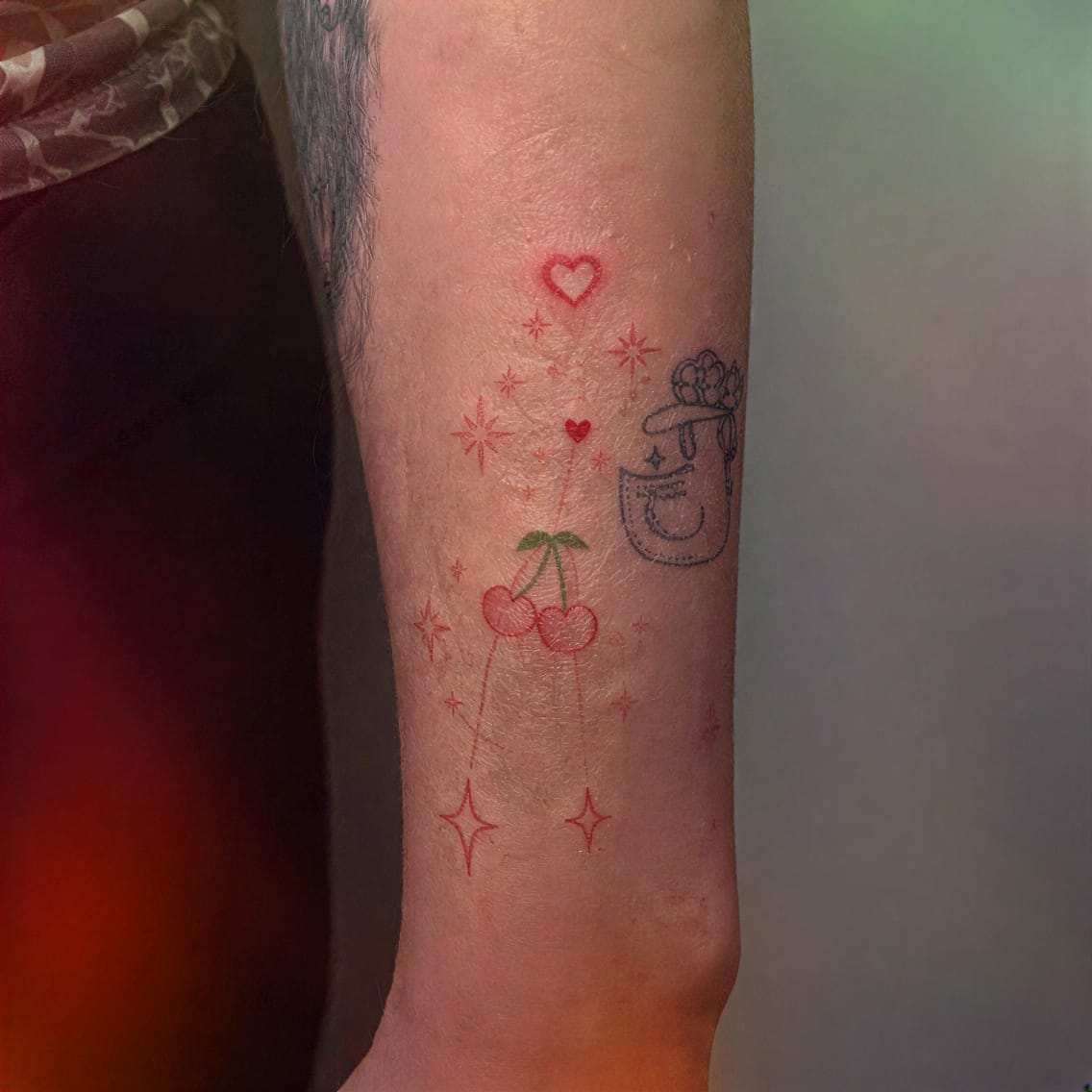 Red Constellation Glow