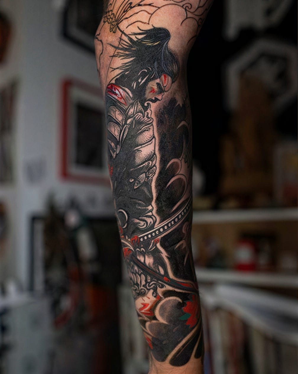 Sword Piercing Through Storm