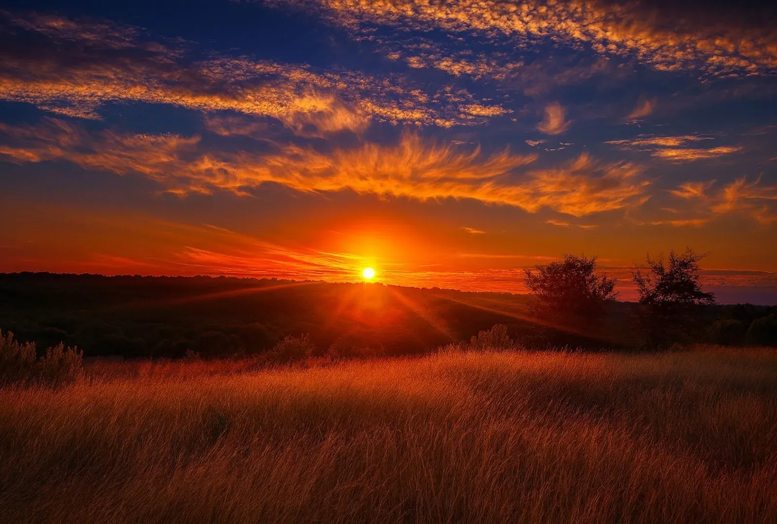 Then the sunset flex. Okay, nature, you did most of the heavy lifting.