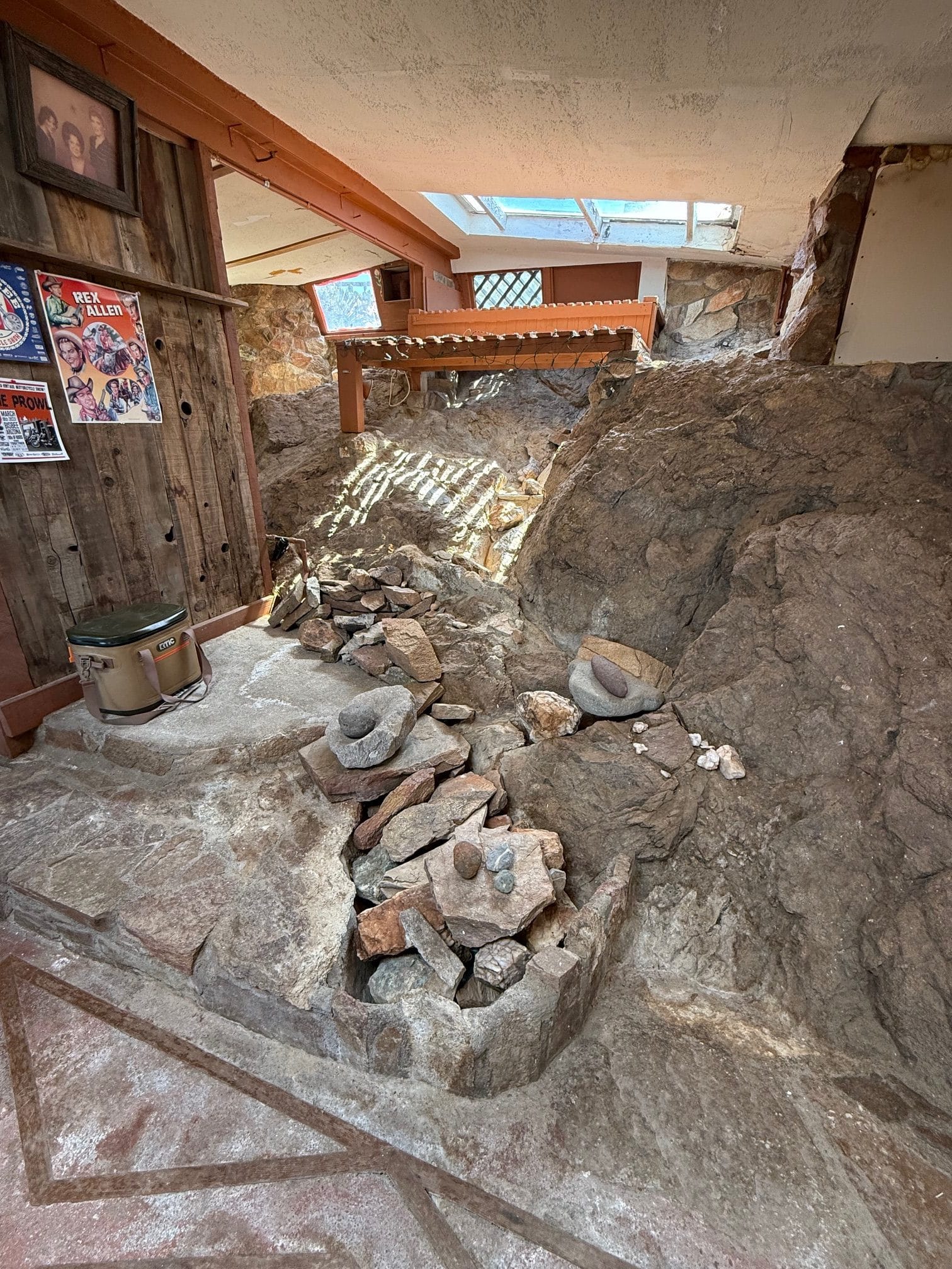 If you love stone, this is basically the motherlode indoors.