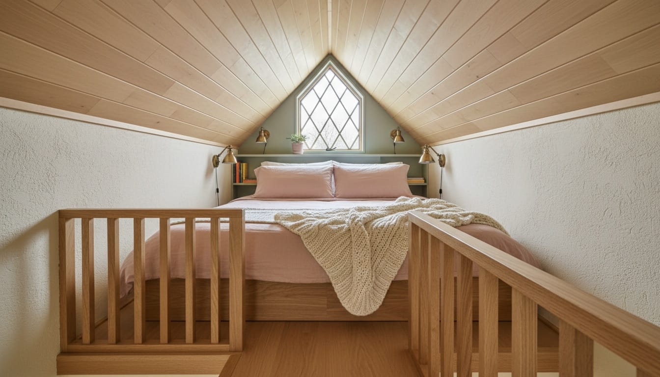 The loft is basically a tiara perch.