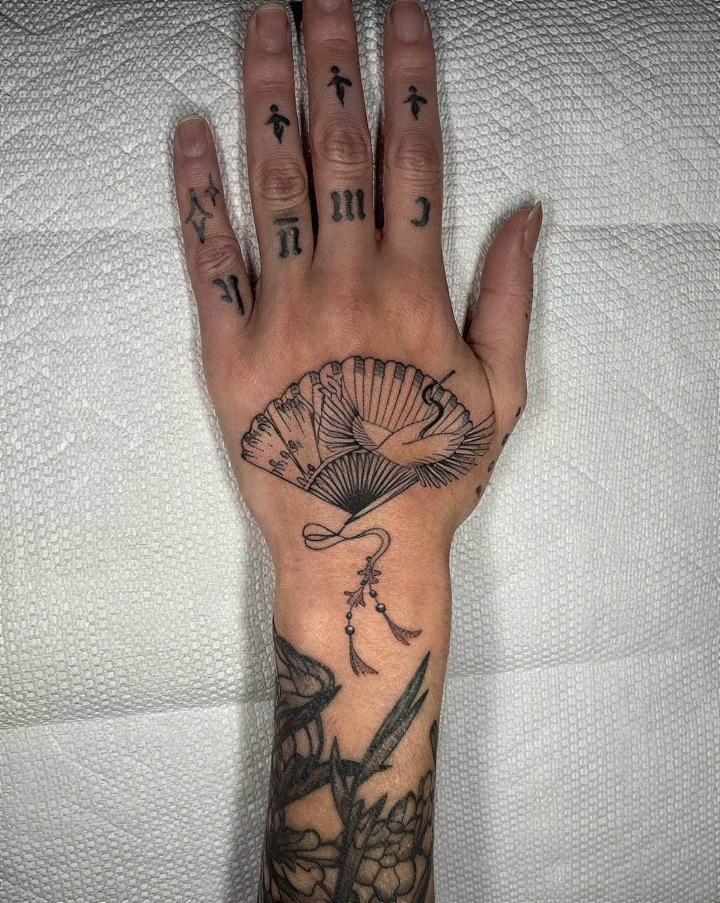 Folding Fan for Flirty Movement