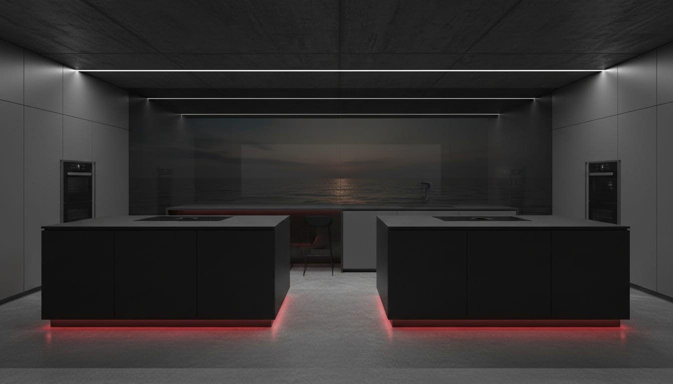 This kitchen means business