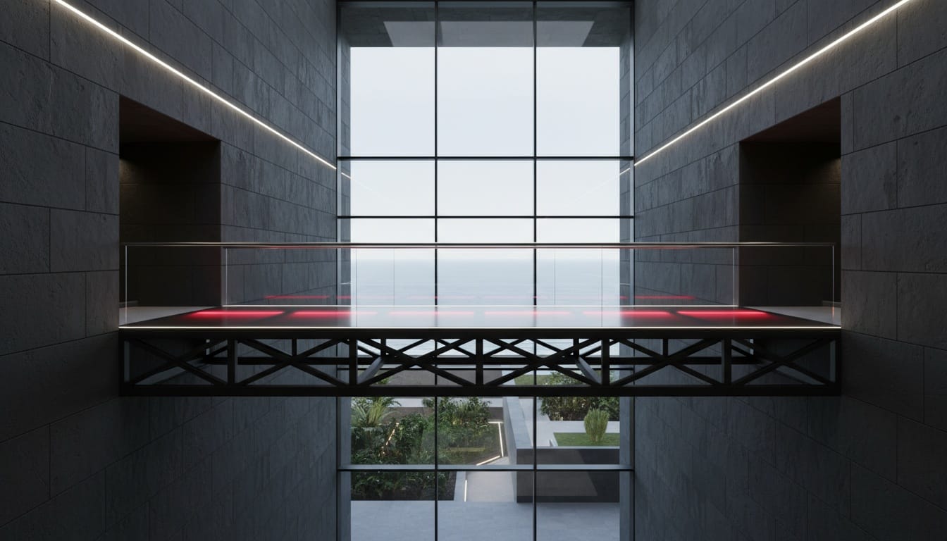 That glass skybridge is a thrill
