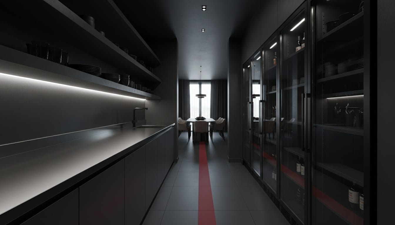 Butler’s pantry keeps it stealthy