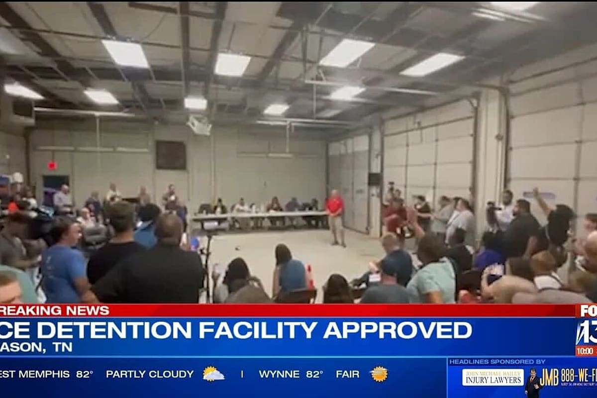 WATCH: Mid-South town leaders vote yes on new ICE detention facility
