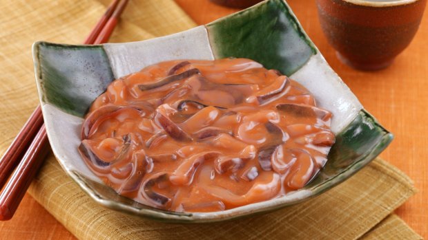 a fermented squid guts meal with recipe