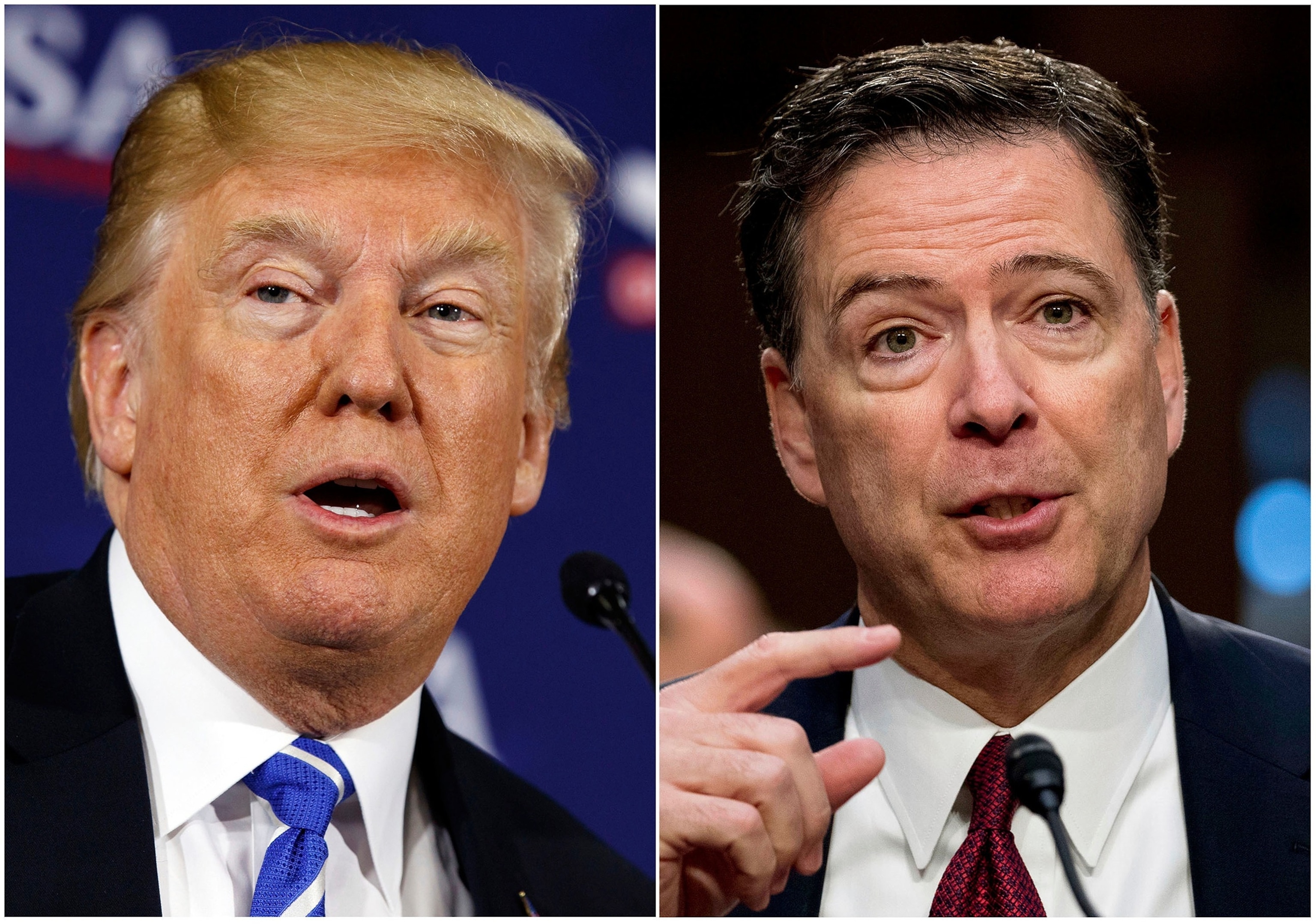 Trump blasts James Comey