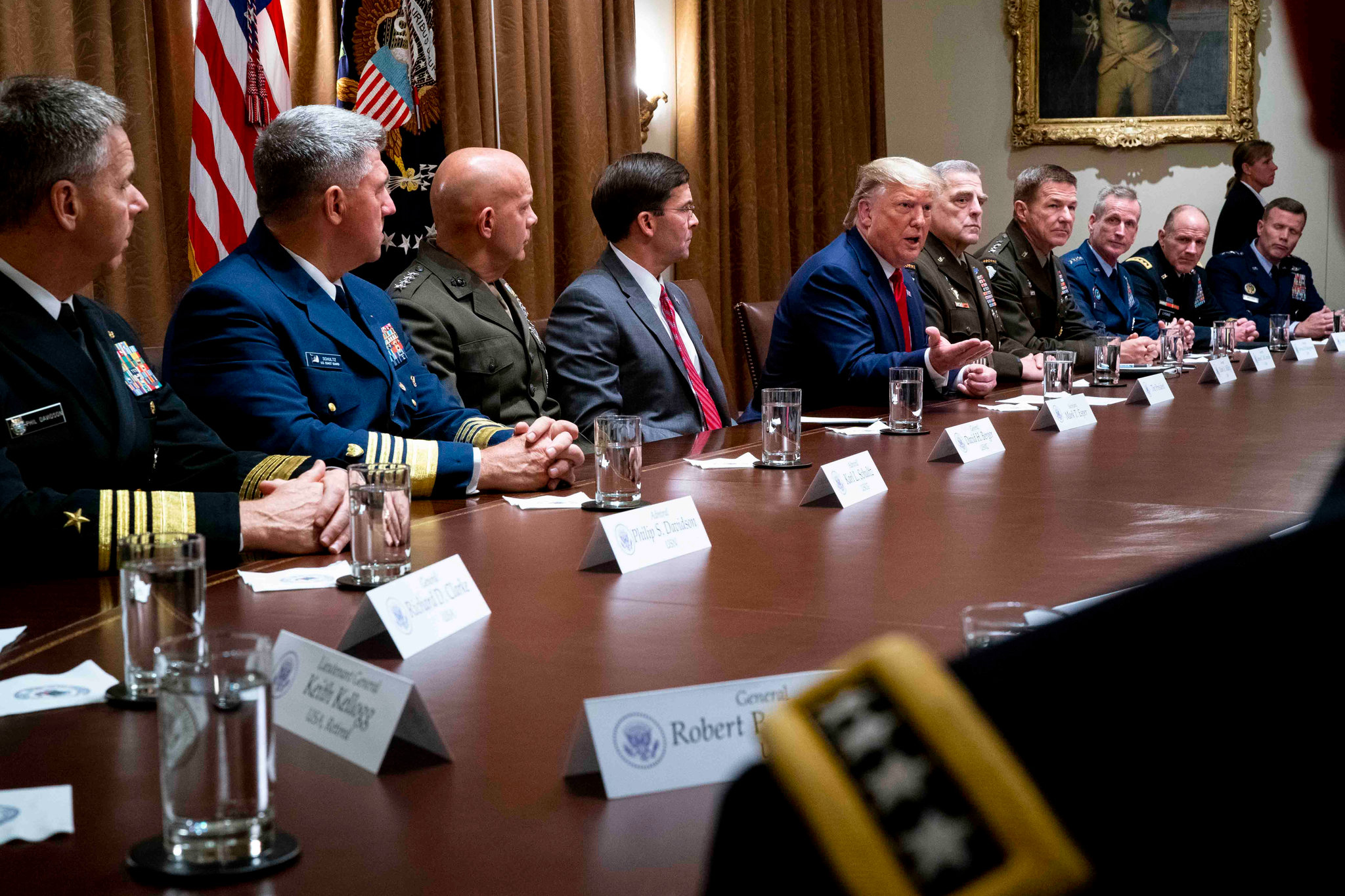 Conceptual image of policy decision or veto