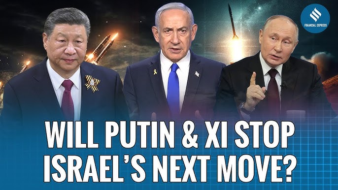 China and Russia flags