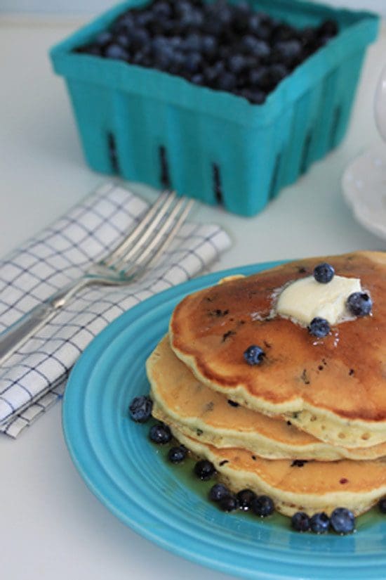 maine blueberry pancakes recipe