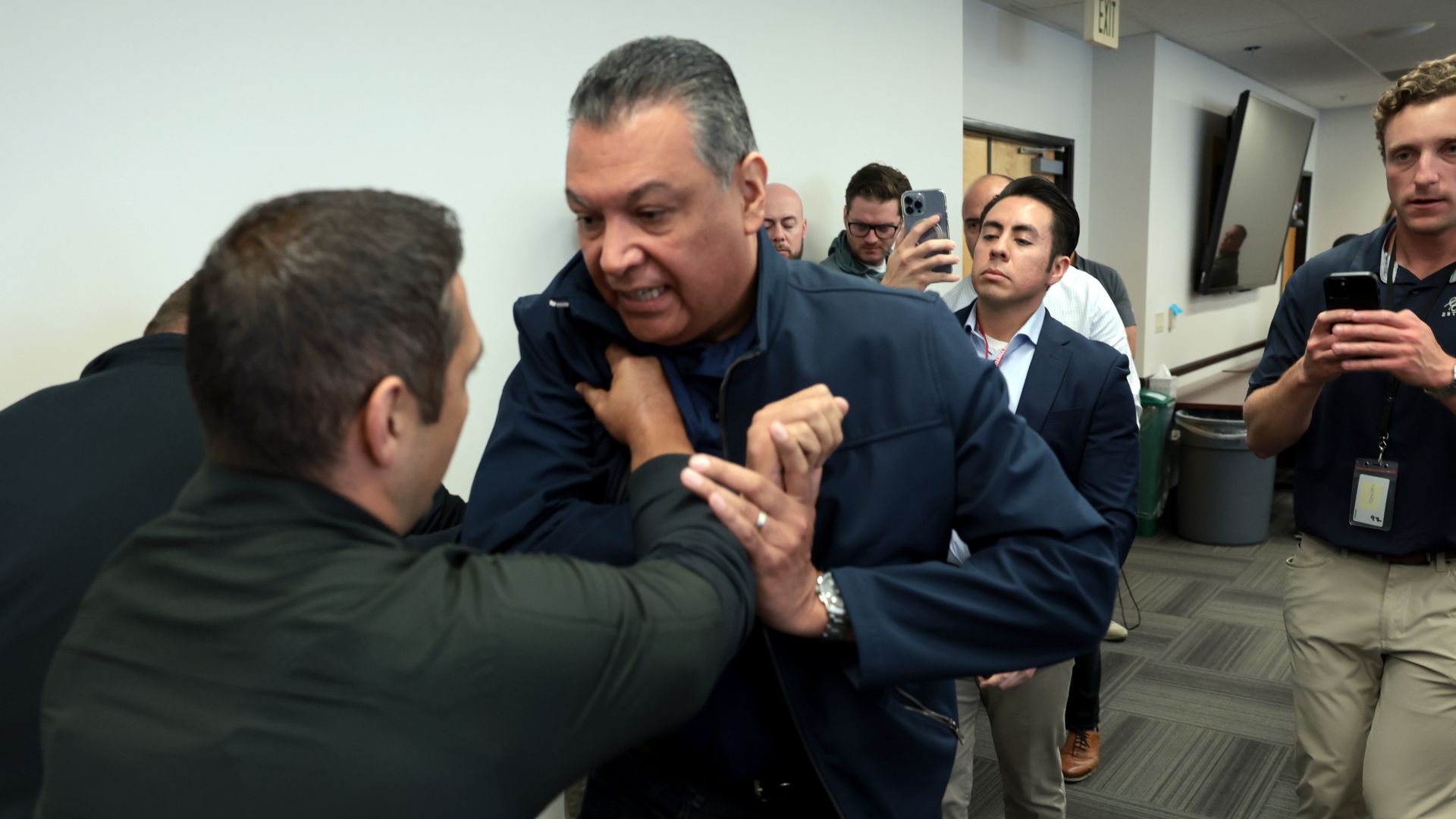 Handcuffed Democrats become symbol of Trump's crackdown on ...