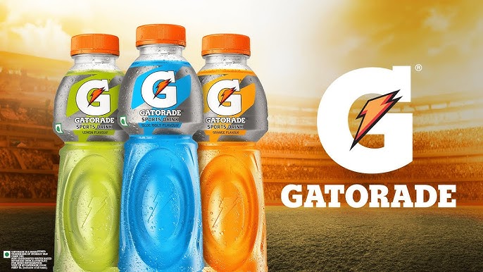 a sports scene with Gatorade