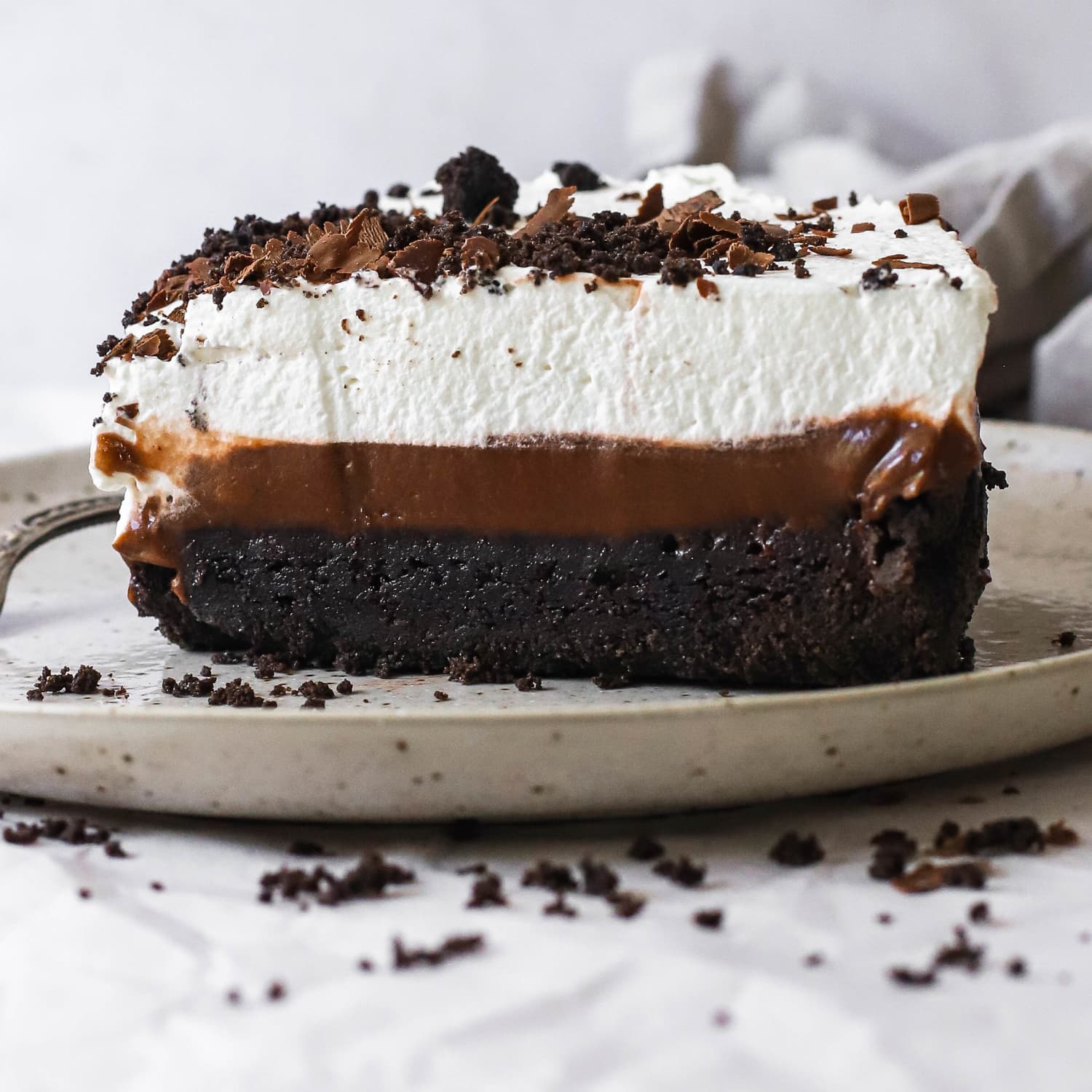a delicious Mississippi Mud Pie