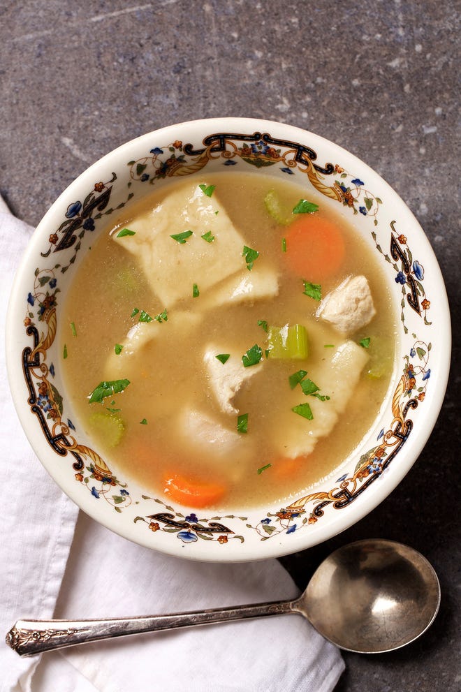 delaware slippery dumpling soup
