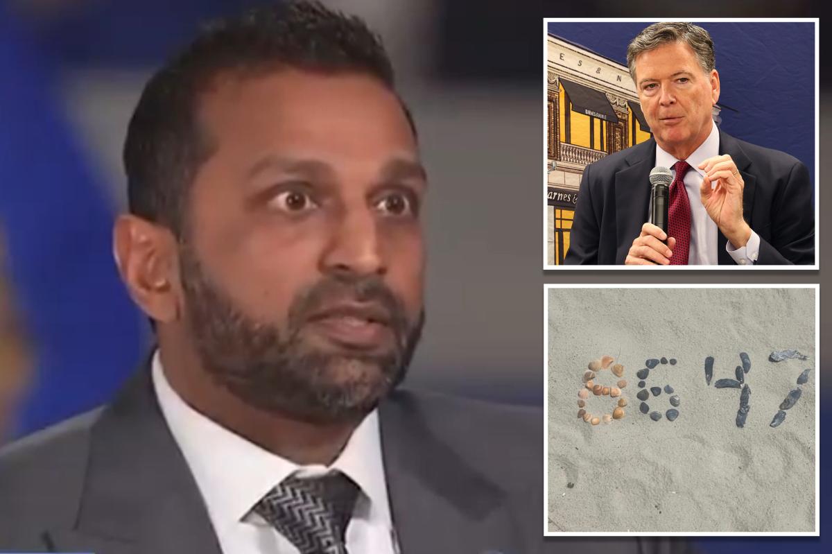 FBI Director Kash Patel on Comey post