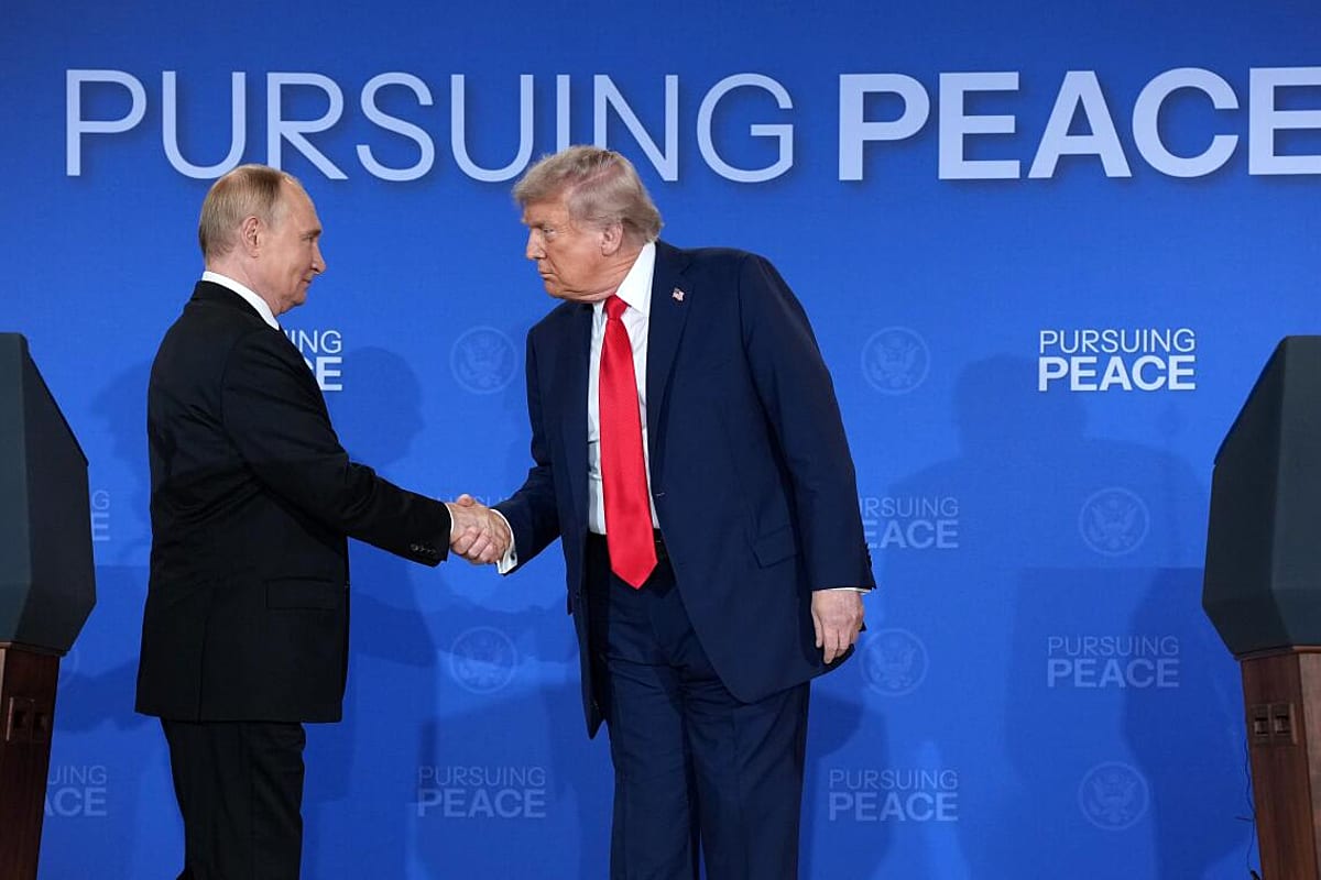 Trump appears to adopt Putin's goal, agreeing to cede land ...