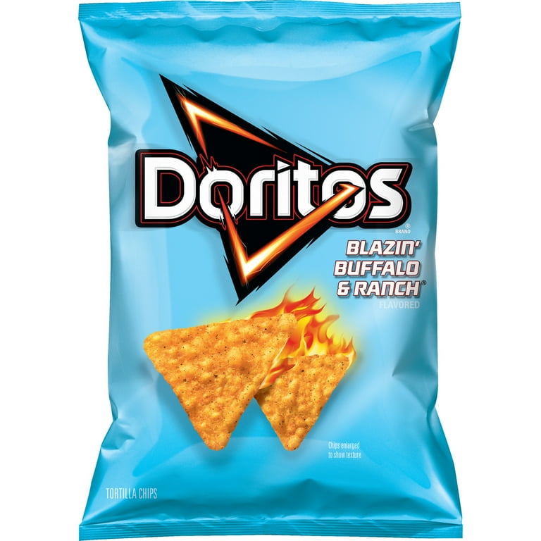 a light bag of chips with Doritos Light brand