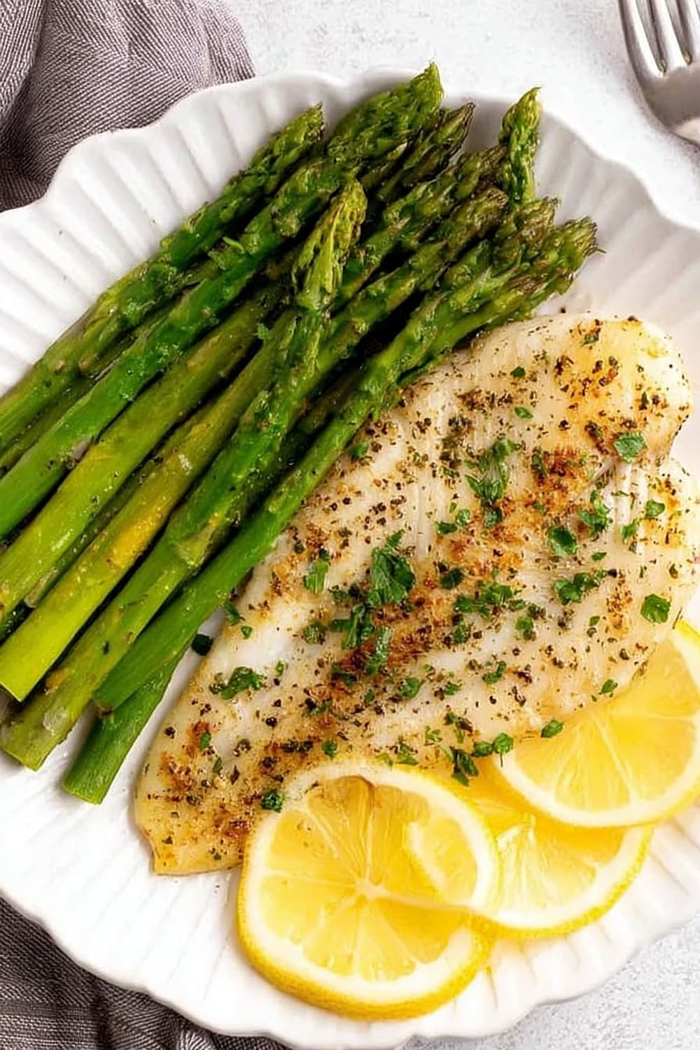 Broiled Tilapia with Garlic