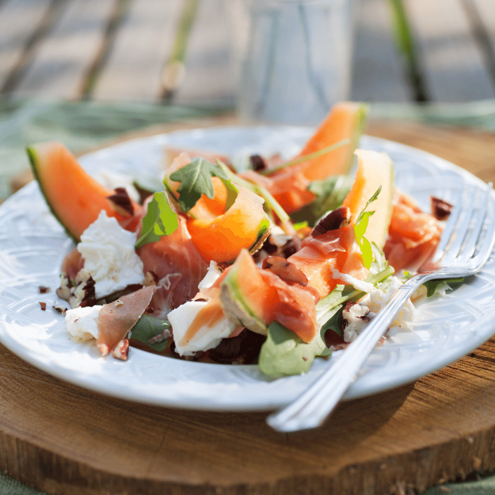 Creamy Avocado Cantaloupe Soup