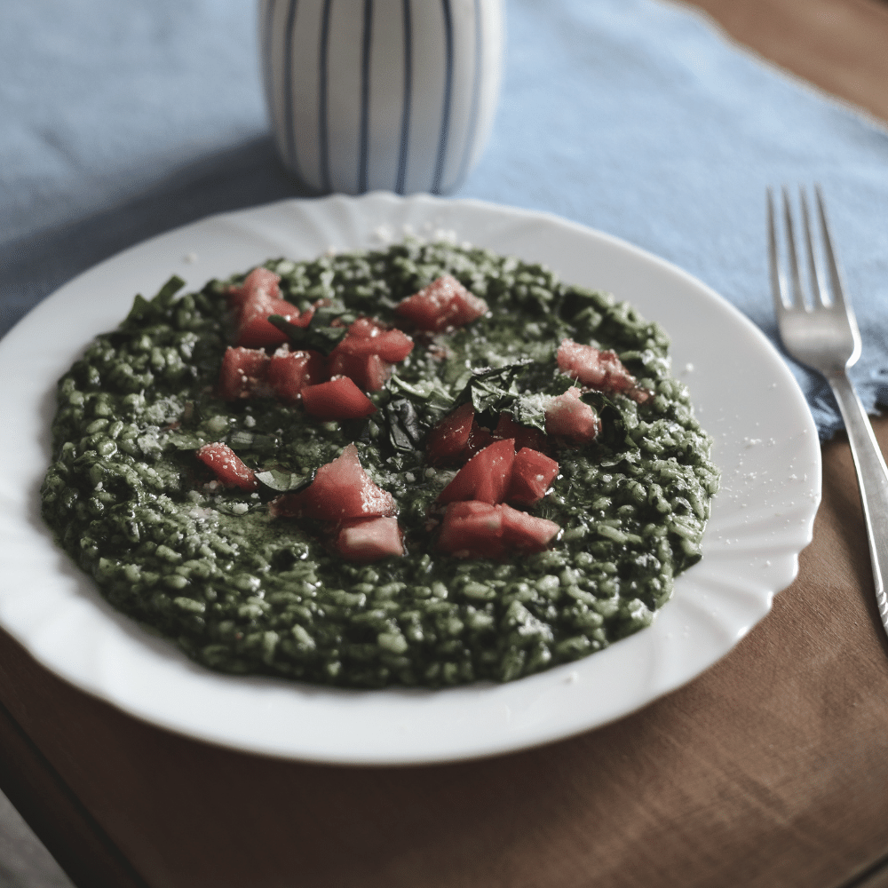 Creamy Spinach Risotto