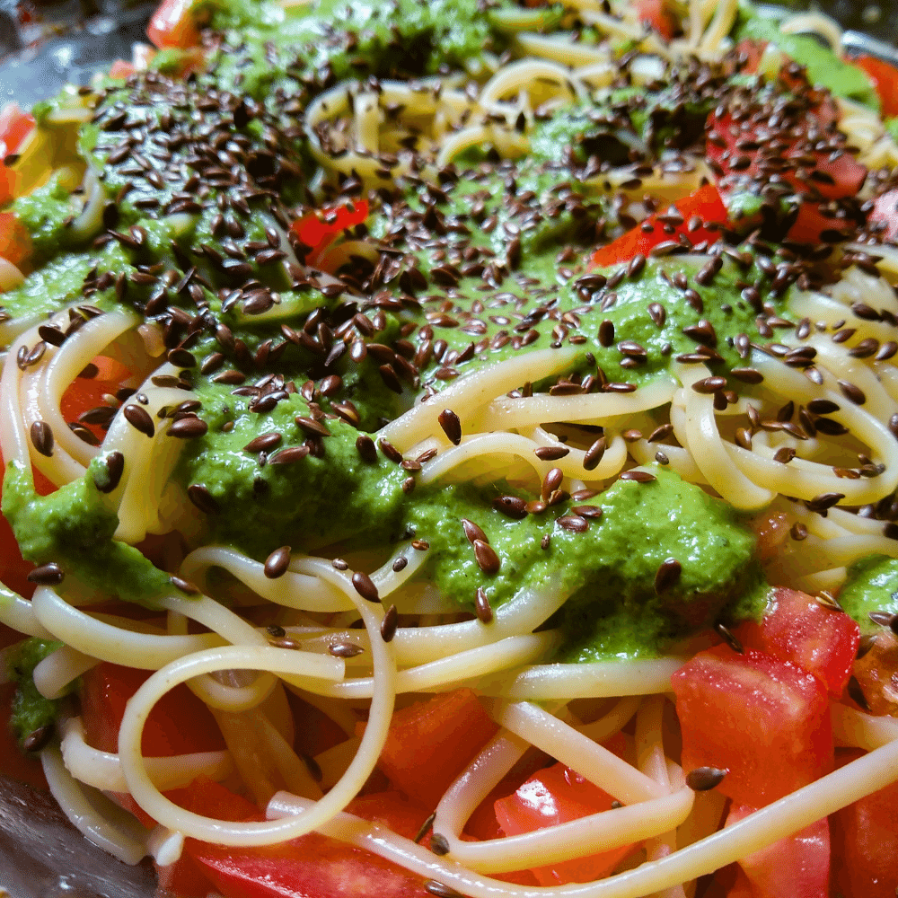 Pesto And Noodles
