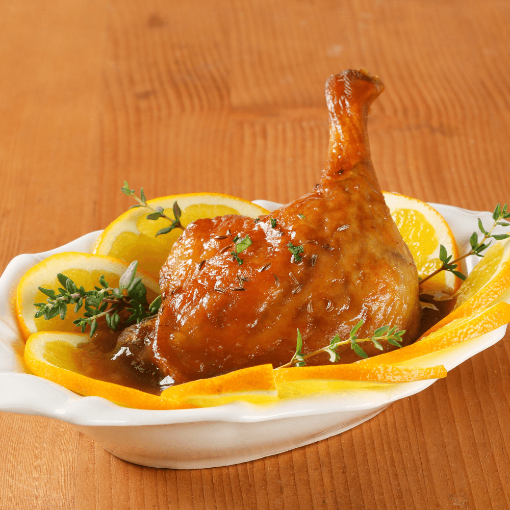 What to serve with duck a l'orange