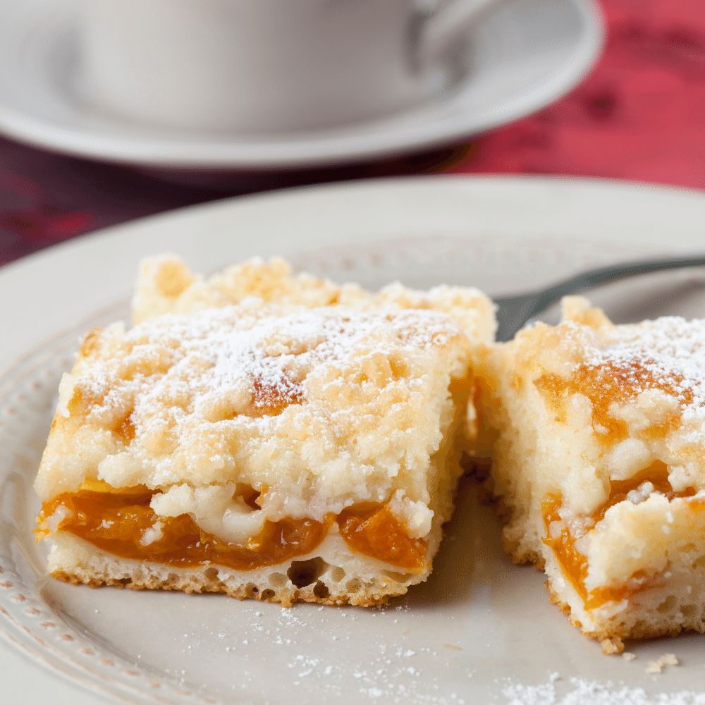 Apricot Crumble Cake