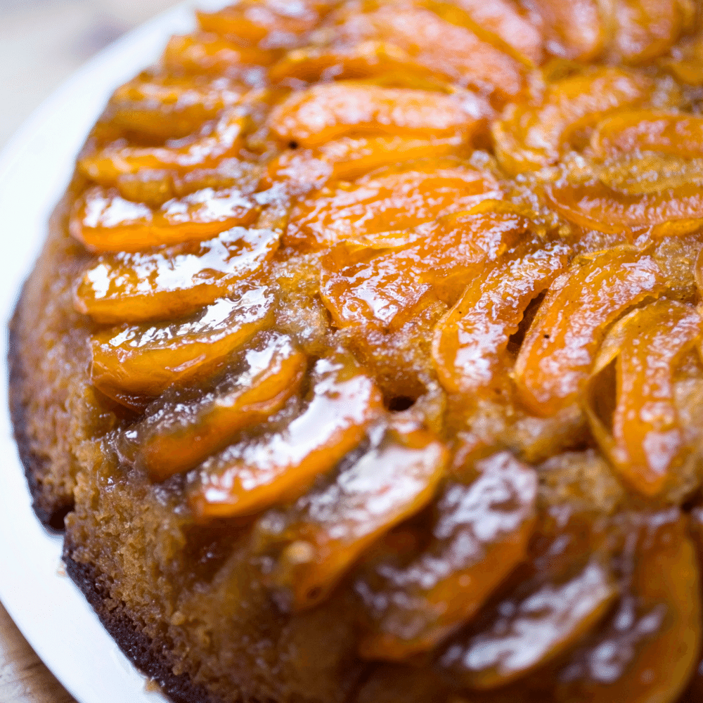 Apricot Upside-Down Cake