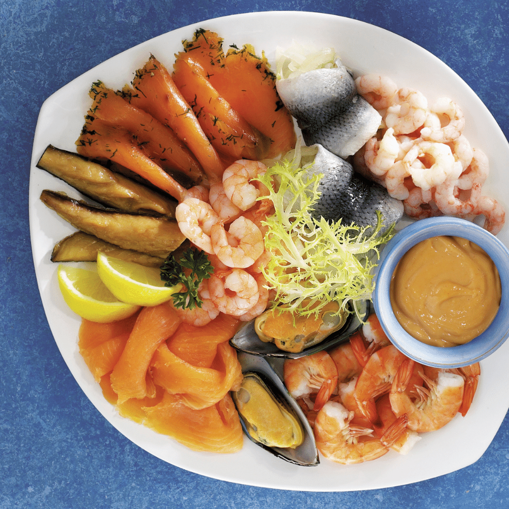 Charcuterie Platter with Seafood