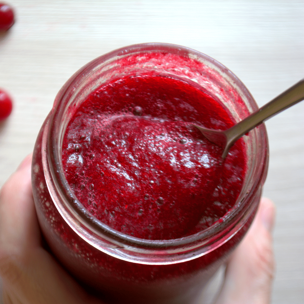 Cranberry Sauce Smoothie