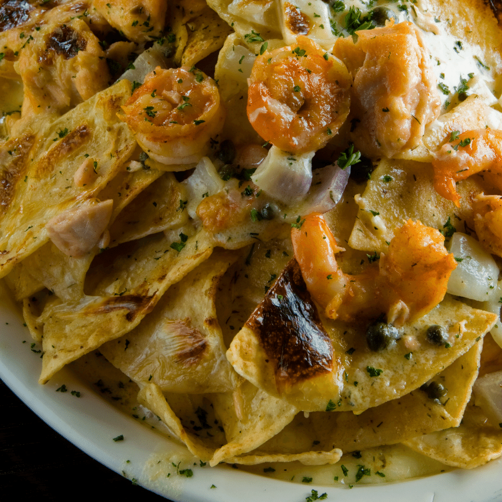 Creole Crawfish Nachos