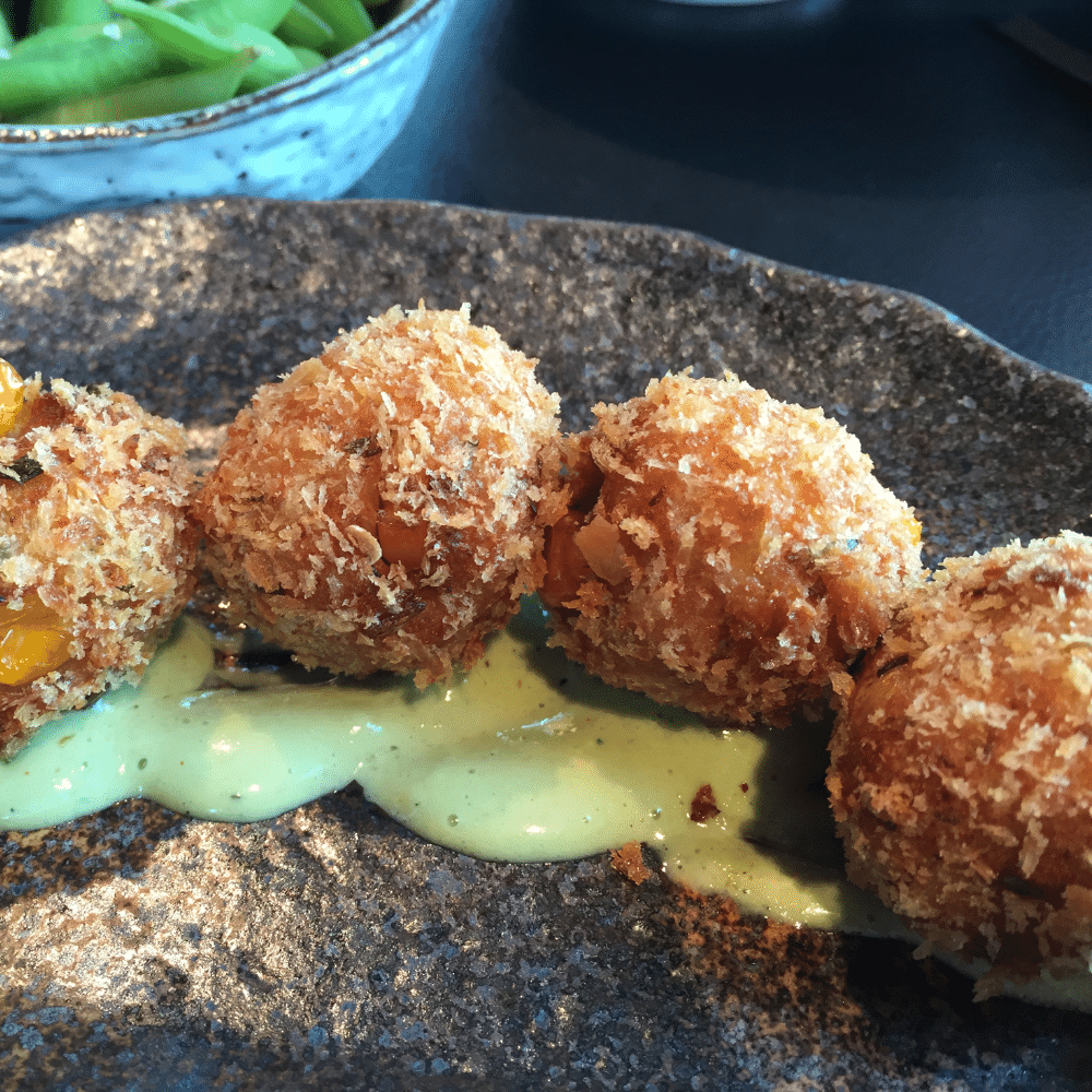 Deviled Crab Meat Croquettes