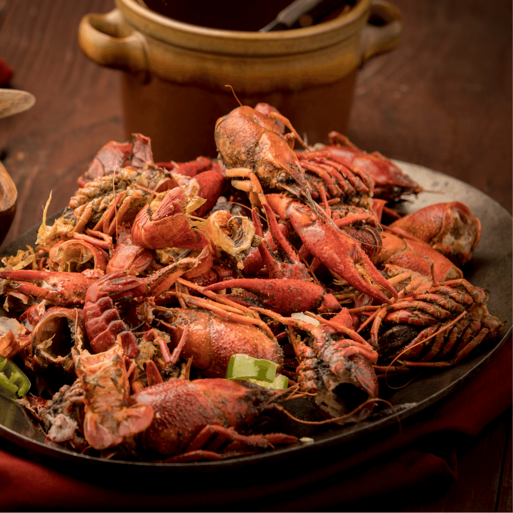 Leftover Crawfish Boil Salad