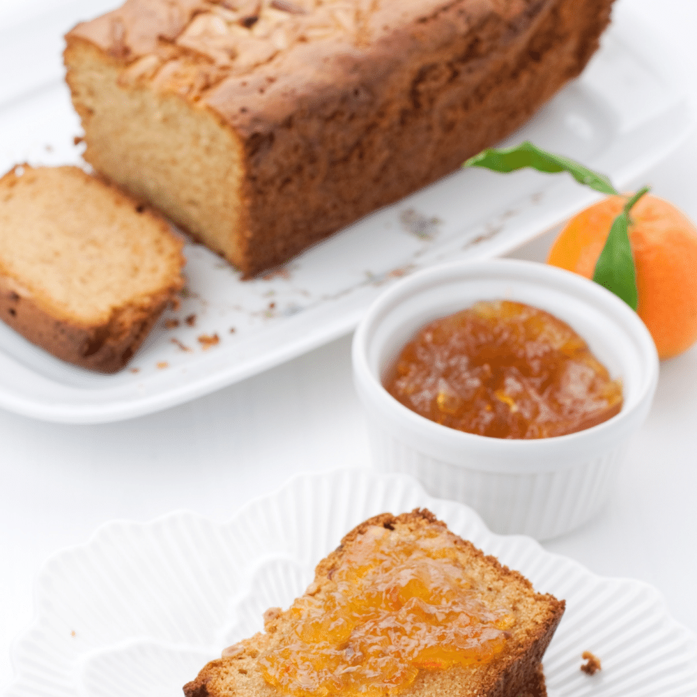 Olive Oil & Apricot Cake