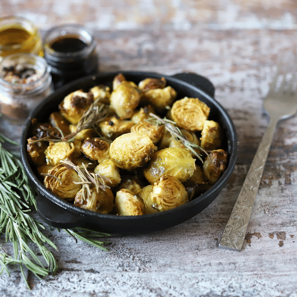 Oven-Roasted Brussels Sprouts