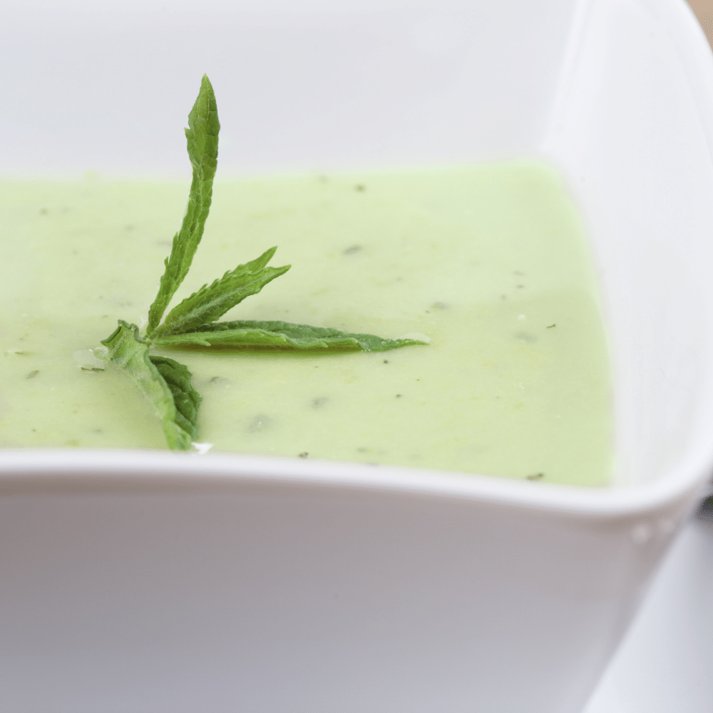 Pea and Mint Soup