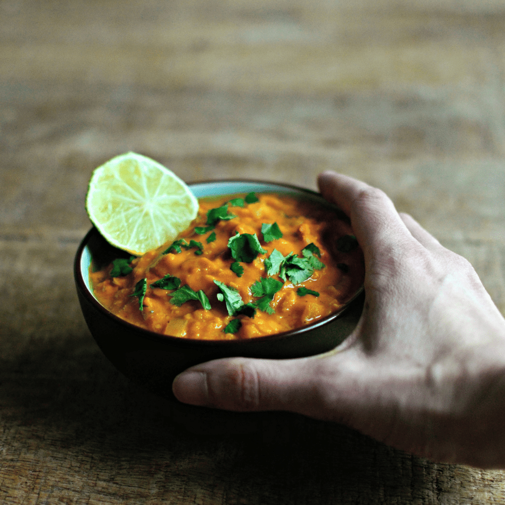 Red lentil dahl