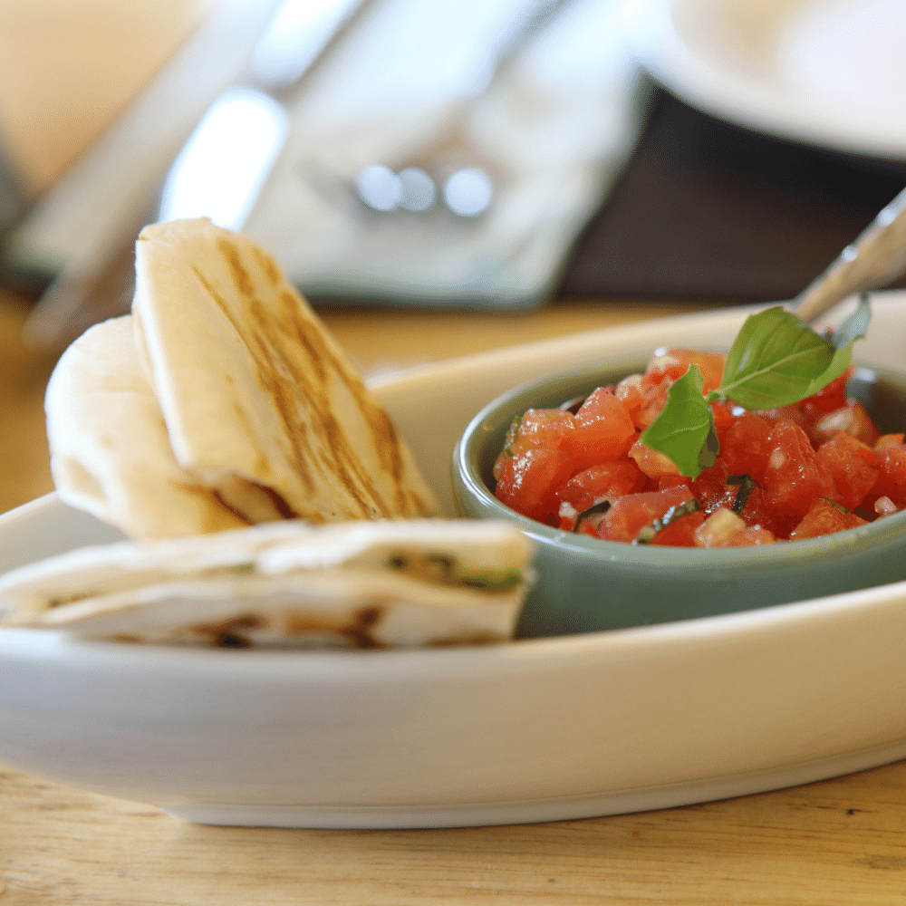 Smoked Salmon Quesadillas