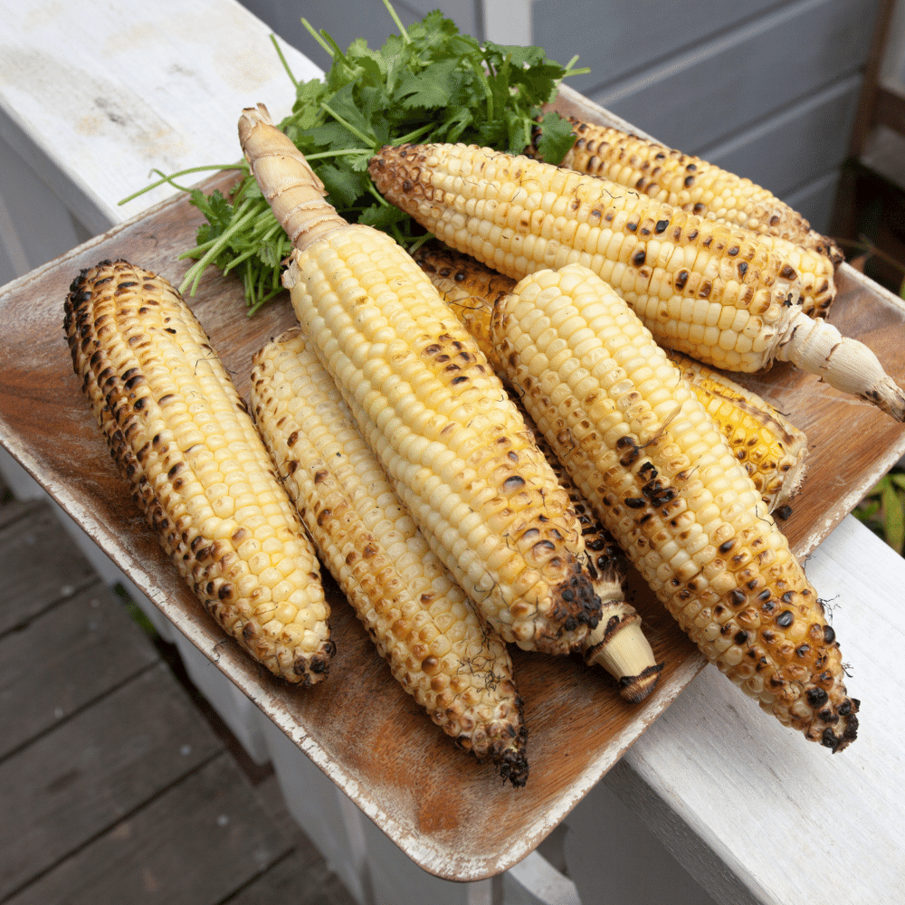 Smoky Barbecued Corn