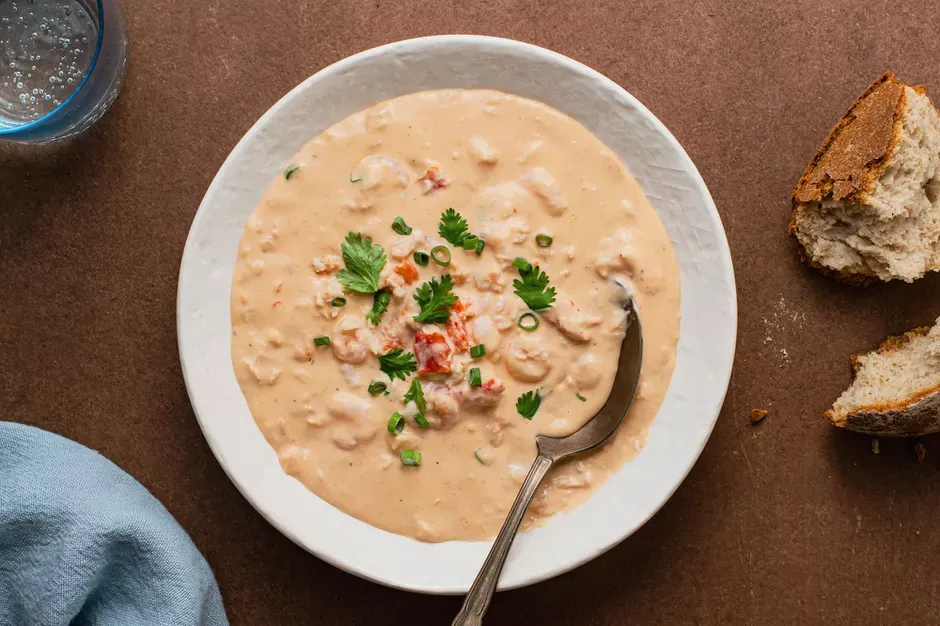 Creamy Shrimp and Crab Bisque