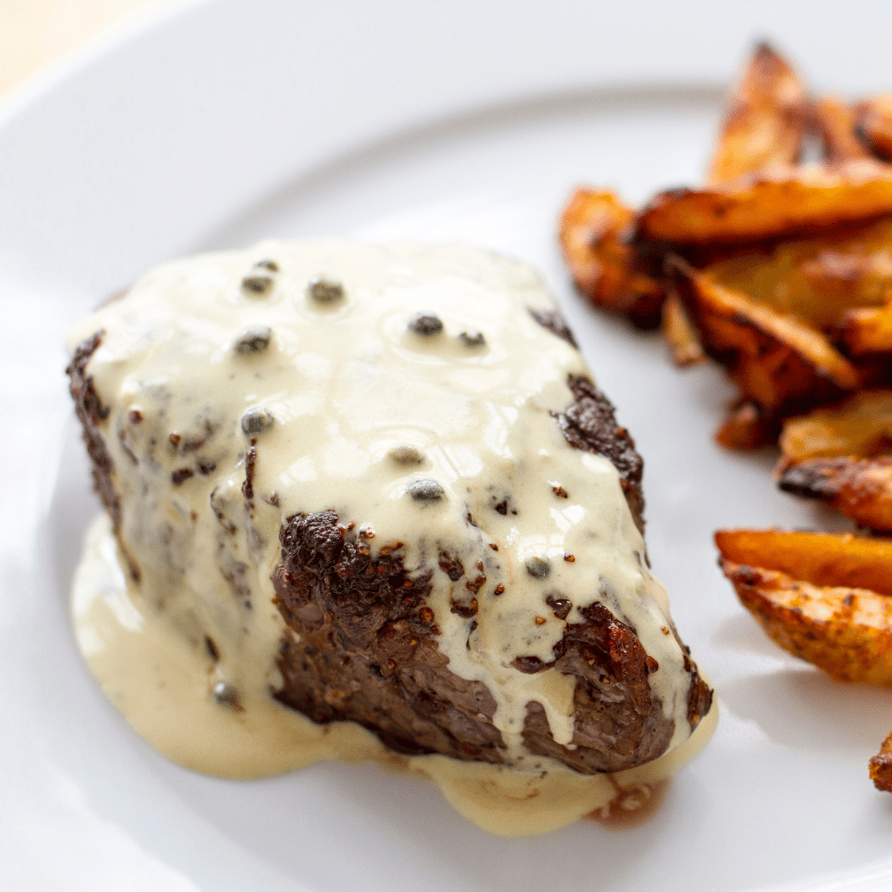 Peppercorn sauce
