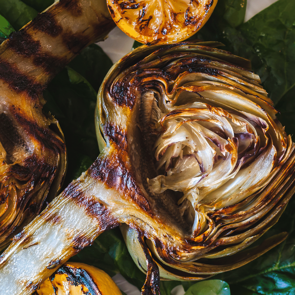 Grilled Artichokes